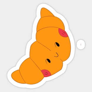 Cute bread Lover Sticker